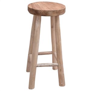 vidaXL &Sigma;&kappa;&alpha;&mu;&pi;ό &Mu;&pi;&alpha;&rho; &alpha;&pi;ό &Mu;&alpha;&sigma;ί&phi; &Xi;ύ&lambda;&omicron; Teak