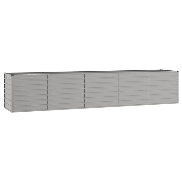 vidaXL Ζαρντινιέρα Σκουριασμένο 400x80x77 εκ. Ατσάλι Σκληρυθέν Αέρα