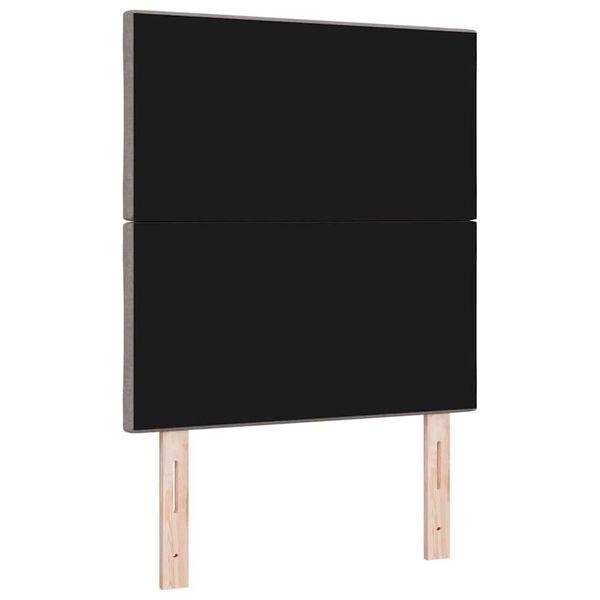 vidaXL Υφασμάτινο Κεφαλάρι Geometric με κεφαλάρι Taupe 80 cm ύφασμα