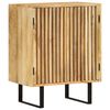 vidaXL Ντουλάπι με 2 Πόρτες 55 x 35 x 70 εκ. από Μασίφ Ξύλο Μάνγκο