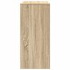 vidaXL Παπουτσοθήκη Sonoma Δρυς 57x34x76 εκ. από Επεξεργασμένο Ξύλο