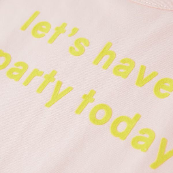 Μπλουζάκι Παιδικό Απαλό Ροζ 128