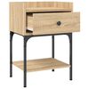 vidaXL Κομοδίνο Sonoma Δρυς 40,5 x 31 x 60 εκ. από Επεξεργασμένο Ξύλο