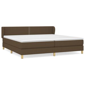 vidaXL &Kappa;&rho;&epsilon;&beta;ά&tau;&iota; Boxspring &mu;&epsilon; &Sigma;&tau;&rho;ώ&mu;&alpha; &Sigma;&kappa;&omicron;ύ&rho;&omicron; &Kappa;&alpha;&phi;έ 200x200 &epsilon;&kappa;. &Upsilon;&phi;&alpha;&sigma;&mu;ά&tau;&iota;&nu;&omicron;