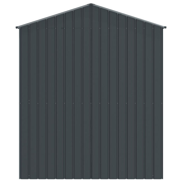 Kλουβί πουλιών vidaXL με επέκταση Ανθρακί 210x421x247 εκ Ατσάλι