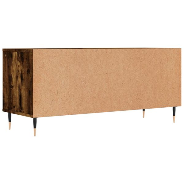 vidaXL Έπιπλο Τηλεόρασης Καπνιστή Δρυς 100x34,5x44,5 εκ. Επεξ. Ξύλο