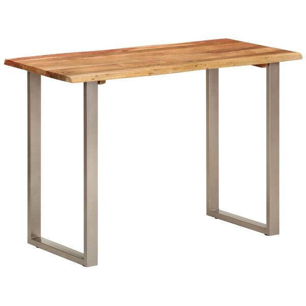 vidaXL Τραπεζαρία 110 x 50 x 76 εκ. από Μασίφ Ξύλο Ακακίας