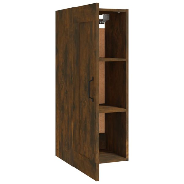 vidaXL Ντουλάπι Κρεμαστό Καπνιστή δρυς35x34x90εκ. Επεξεργασμένο Ξύλο