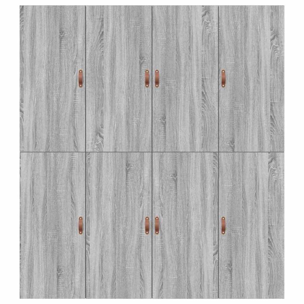 vidaXL Σκελετός Κρεβατιού Γκρι sonoma 200 x 180 x 31.5 εκ.