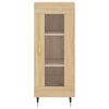 vidaXL Ντουλάπι Sonoma Δρυς 34,5x34x90 εκ. από Επεξεργασμένο Ξύλο