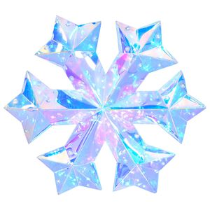 vidaXL &Pi;&rho;&iota;&sigma;&mu;&alpha;&tau;&iota;&kappa;ή &iota;&rho;&iota;&delta;ί&zeta;&omicron;&upsilon;&sigma;&alpha; &nu;&iota;&phi;ά&delta;&alpha; &chi;&iota;&omicron;&nu;&iota;&omicron;ύ LED &Pi;&omicron;&lambda;ύ&chi;&rho;&omega;&mu;&omicron; &Oslash; 26 x 25 cm