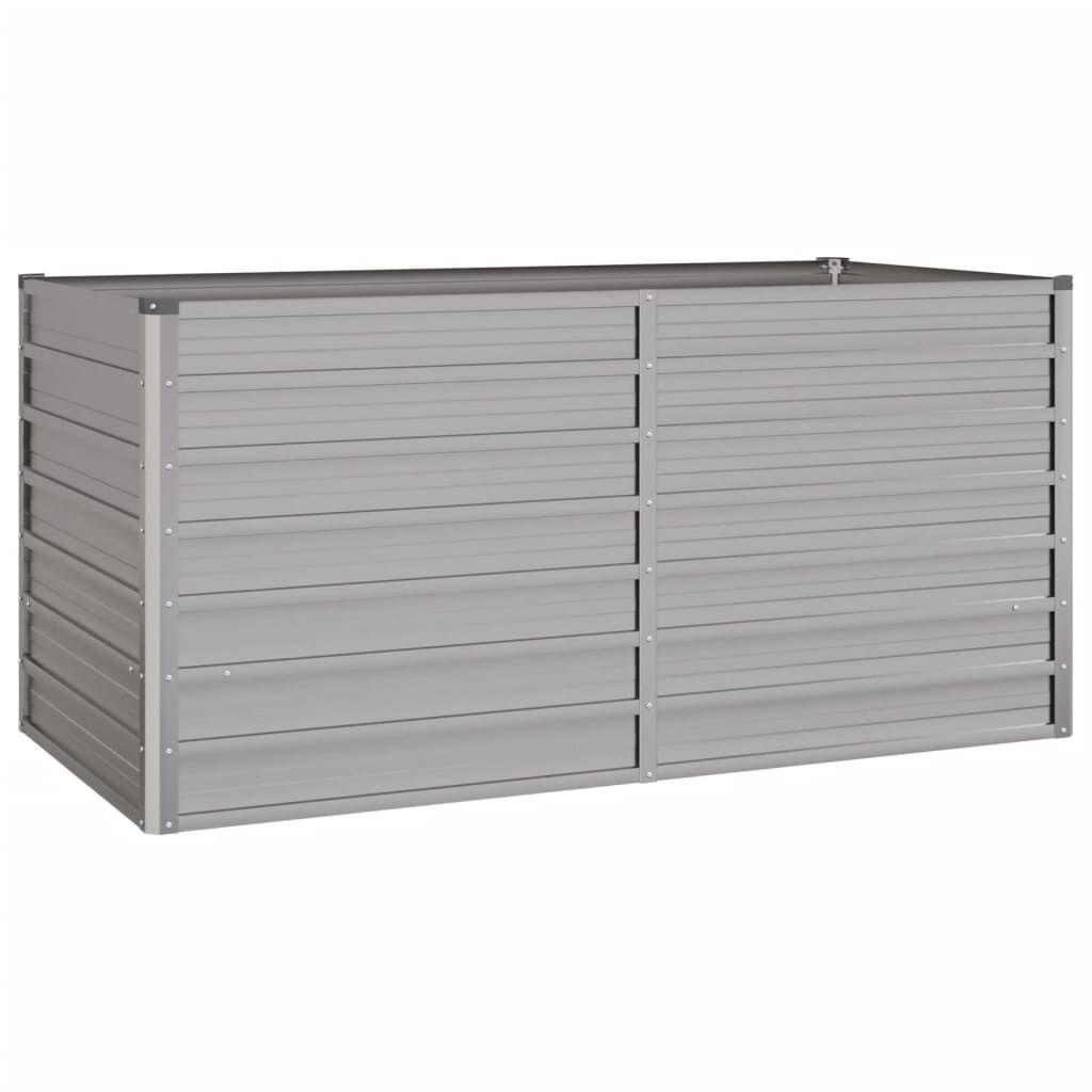 vidaXL Ζαρντινιέρα Σκουριασμένο 160x80x77 εκ. Ατσάλι Σκληρυθέν Αέρα
