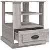 vidaXL Βοηθητικό Τραπέζι Γκρι Sonoma 50x50x60 εκ. Επεξεργασμένο Ξύλο