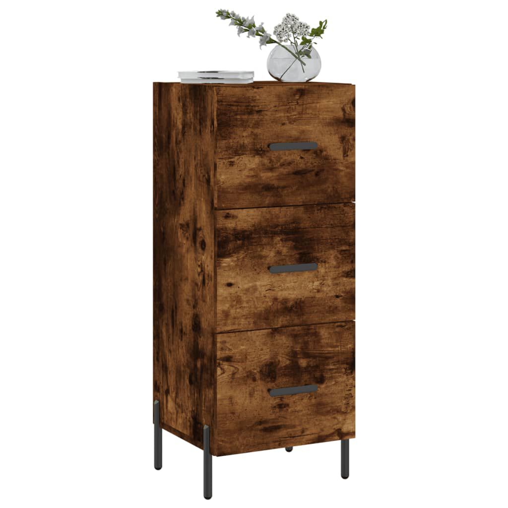 vidaXL Ντουλάπι Καπνιστή Δρυς 34,5 x 34 x 90 εκ. Επεξεργασμένο Ξύλο