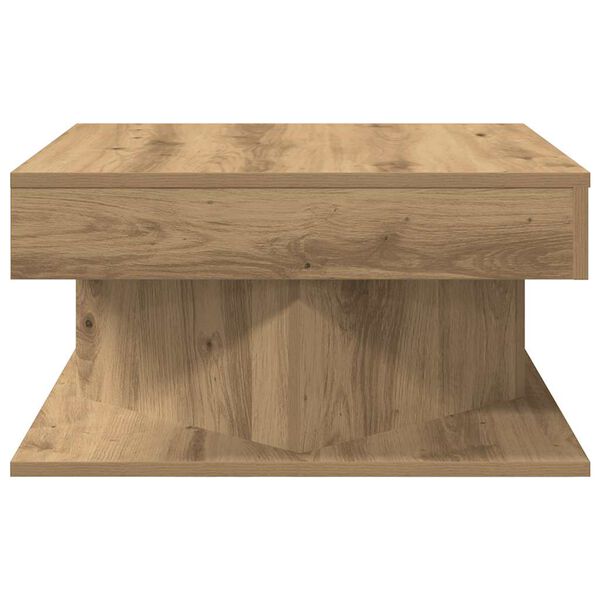 vidaXL Τραπεζάκι Σαλονιού τεχνίτης Δρυς 55x55x30 εκ Επεξεργασμένο Ξύλο