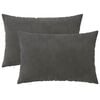 vidaXL &Kappa;ά&lambda;&upsilon;&mu;&mu;&alpha; &Mu;&alpha;&xi;&iota;&lambda;&alpha;&rho;&iota;&omicron;ύ 2 pcs HEERLEN &Sigma;&kappa;&omicron;ύ&rho;&omicron; &Gamma;&kappa;&rho;&iota; 30 x 50 cm &Beta;&epsilon;&lambda;&omicron;ύ&delta;&omicron;
