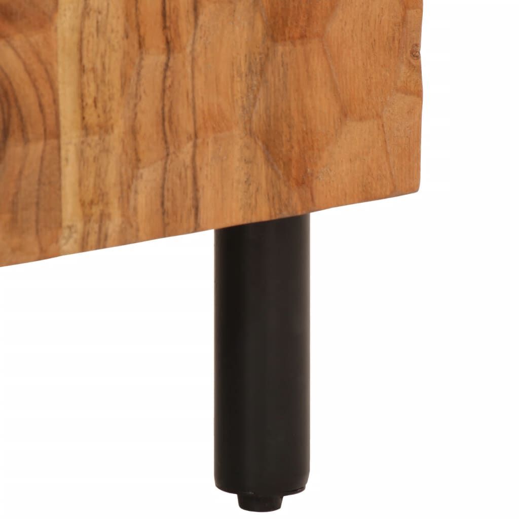 vidaXL Ντουλάπι Βοηθητικό 60 x 33 x 75 εκ. από Μασίφ Ξύλο Ακακίας