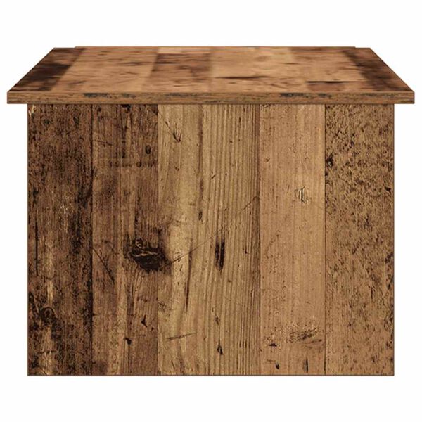 vidaXL Τραπεζάκι Σαλονιού Παλιό ξύλο 150 x 50 x 35 εκ. από Μοριοσανίδα