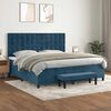 vidaXL &Kappa;&rho;&epsilon;&beta;ά&tau;&iota; Boxspring &mu;&epsilon; &Sigma;&tau;&rho;ώ&mu;&alpha; &Sigma;&kappa;&omicron;ύ&rho;&omicron; &Mu;&pi;&lambda;&epsilon; 200x200 &epsilon;&kappa;. &Beta;&epsilon;&lambda;&omicron;ύ&delta;&iota;&nu;&omicron;