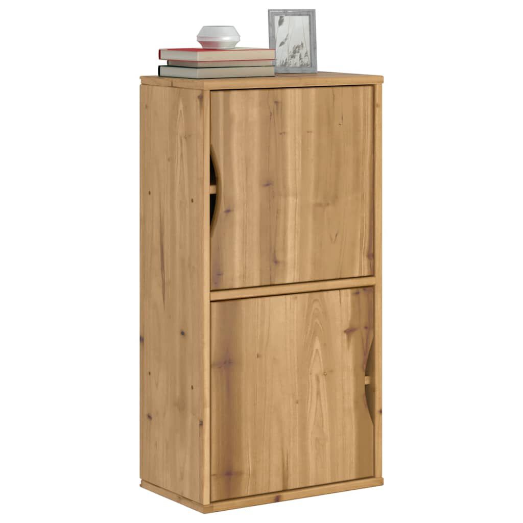 vidaXL Βοηθητικό Ντουλάπι ODDA 40x24x79 εκ. από Μασίφ Ξύλο Πεύκου