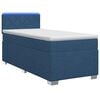 vidaXL &Kappa;&rho;&epsilon;&beta;ά&tau;&iota; Box Spring &mu;&epsilon; &Sigma;&tau;&rho;ώ&mu;&alpha; &kappa;&alpha;&iota; LED &Mu;&pi;&lambda;&epsilon; 90 x 190 cm Ύ&phi;&alpha;&sigma;&mu;&alpha;