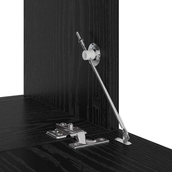 vidaXL Σετ επίπλου τηλεόρασης 6 pcs Μαύρη δρυς 80 x 30 x 30 εκ