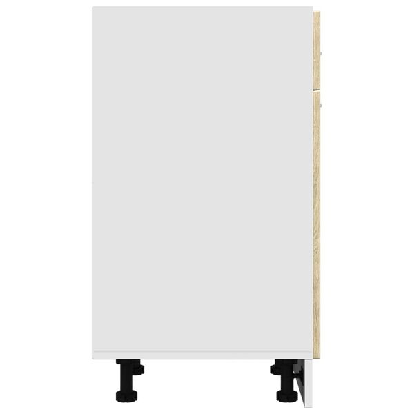 vidaXL Ντουλάπι με Συρτάρι Lyon Sonoma Δρυς 40x46x81,5 εκ. Επεξ. Ξύλο