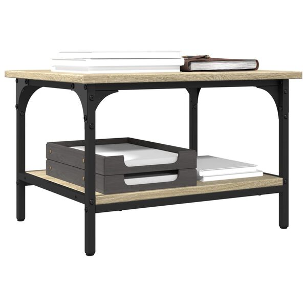 vidaXL Βάση Εκτυπωτή 2 Επιπέδων Sonoma Δρυς 50x40x38 εκ Επεξ. Ξύλο