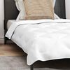 vidaXL Set Παπλώματος Χειμώνα 2 pcs Λευκό 155 x 200 εκ. Μικροΐνες