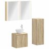 vidaXL &Sigma;&epsilon;&tau; &Epsilon;&pi;ί&pi;&lambda;&omega;&nu; &Mu;&pi;ά&nu;&iota;&omicron;&upsilon; 4 pcs Sonoma &Delta;&rho;&upsilon;&sigmaf;