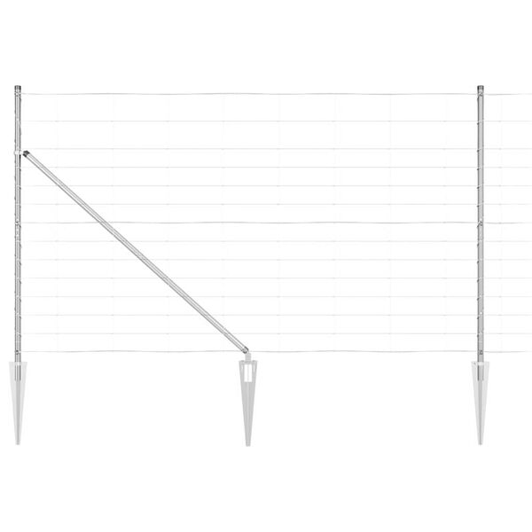 vidaXL &Sigma;&tau;ύ&lambda;&omicron;&sigmaf; &Pi;&epsilon;&rho;&iota;&phi;&rho;ά&xi;&epsilon;&omega;&nu; &Gamma;&alpha;&lambda;&beta;&alpha;&nu;&iota;&sigma;&mu;έ&nu;&omicron; 25 x 1,4 &mu; &Alpha;&tau;&sigma;ά&lambda;&iota;