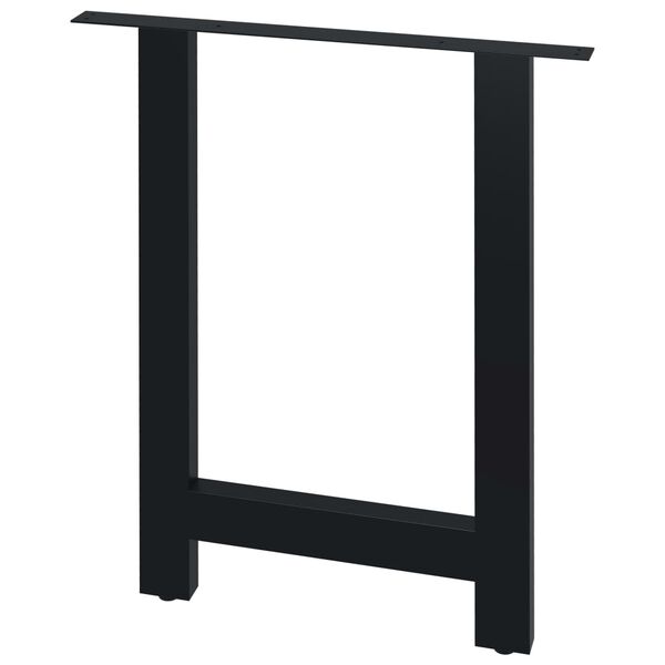 vidaXL Πόδια Τραπεζαρίας σε Σχήμα «Η» 2 τεμ. 60 x 72 εκ.