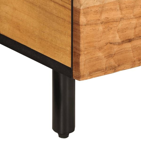 vidaXL Τραπεζάκι Σαλονιού 80 x 54 x 40 εκ. από Μασίφ Ξύλο Ακακίας