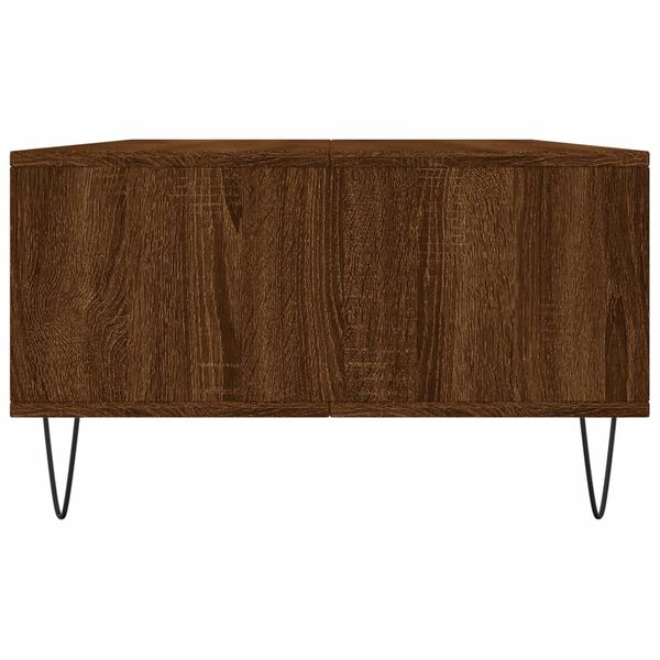 vidaXL Τραπεζάκι Σαλονιού Καφέ Δρυς 104x60x35 εκ. Επεξεργασμένο Ξύλο