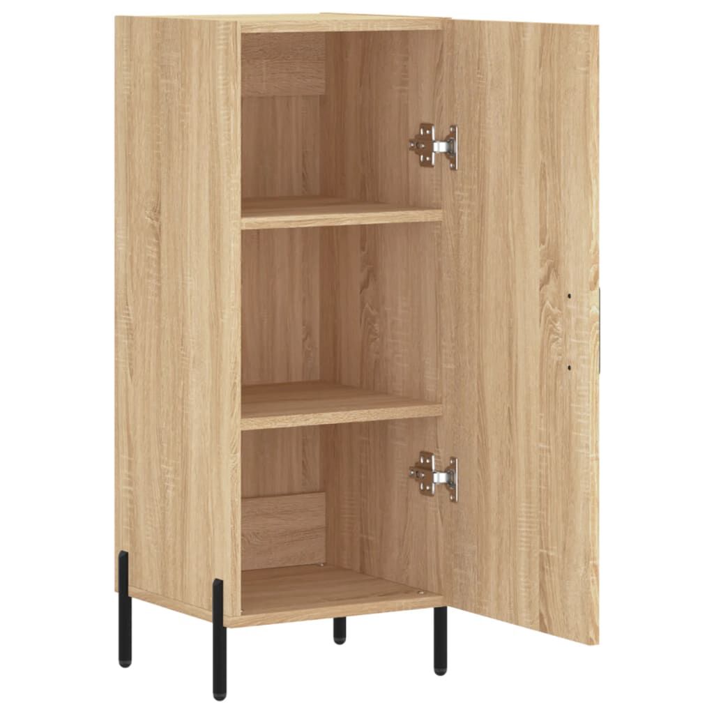 vidaXL Ντουλάπι Sonoma Δρυς 34,5x34x90 εκ. από Επεξεργασμένο Ξύλο