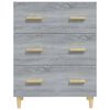 vidaXL Ντουλάπι Γκρι Sonoma 70 x 34 x 90 εκ. από Επεξεργασμένο Ξύλο