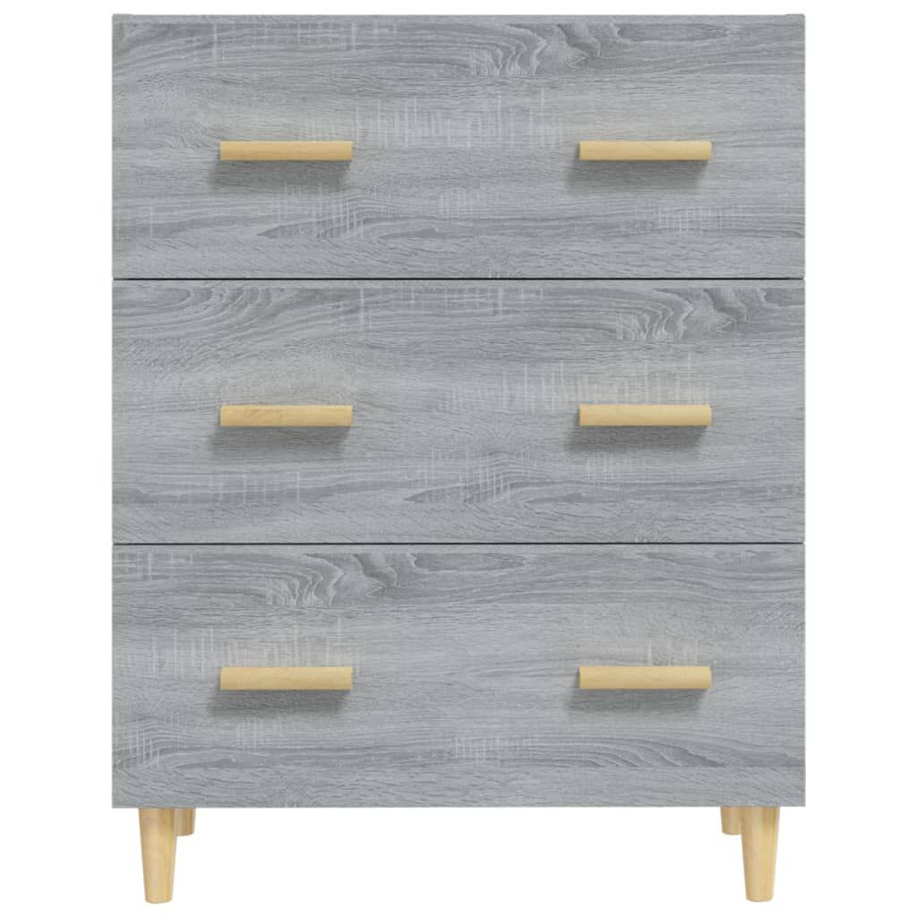 vidaXL Ντουλάπι Γκρι Sonoma 70 x 34 x 90 εκ. από Επεξεργασμένο Ξύλο