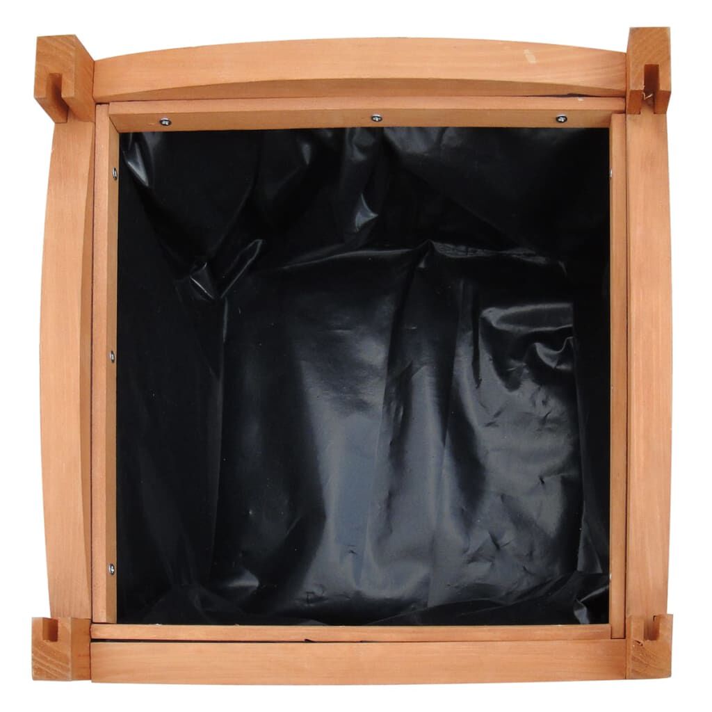 vidaXL Ζαρντινιέρες Υπερυψωμένες Σετ των 2 30 x 30 x 30 εκ. Ξύλινες