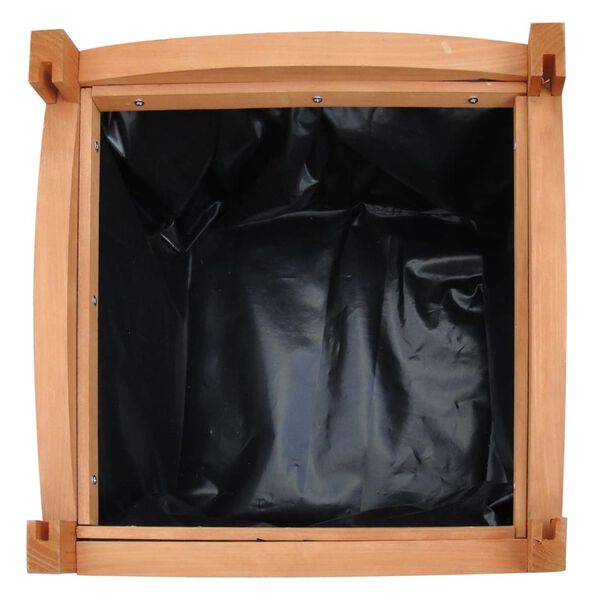 vidaXL Ζαρντινιέρες Υπερυψωμένες Σετ των 2 30 x 30 x 30 εκ. Ξύλινες