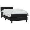 vidaXL &Kappa;&rho;&epsilon;&beta;ά&tau;&iota; Boxspring &mu;&epsilon; &Sigma;&tau;&rho;ώ&mu;&alpha; &Mu;&alpha;ύ&rho;&omicron; 90x220 &epsilon;&kappa;. &Beta;&epsilon;&lambda;&omicron;ύ&delta;&iota;&nu;&omicron;