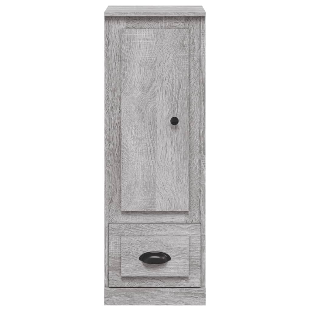 vidaXL Ντουλάπι Γκρι sonoma 36x35,5x103,5 εκ. από Επεξεργασμένο Ξύλο