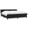 vidaXL Box Spring &Kappa;&rho;&epsilon;&beta;ά&tau;&iota; &mu;&epsilon; &sigma;&tau;&rho;ώ&mu;&alpha;&tau;&alpha; &Mu;&alpha;ύ&rho;&omicron; 180x210 cm Velvet