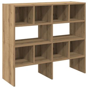 vidaXL Ράφια παπουτσιών 2 τμχ στοιβαζόμενα Artisan Oak 89,5x30x40 cm