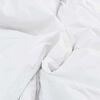 vidaXL Σετ Κουβέρτας με μαξιλάρι 2 pcs Λευκό 155 x 220 cm Πούπουλο