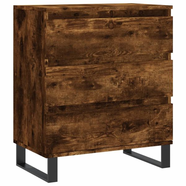 vidaXL Ντουλάπι Καπνιστή Δρυς 60x35x70 εκ. από Επεξεργασμένο Ξύλο