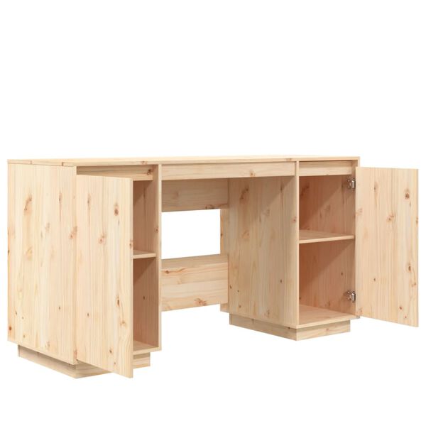 vidaXL Γραφείο 140 x 50 x 75 εκ. από Μασίφ Ξύλο Πεύκου