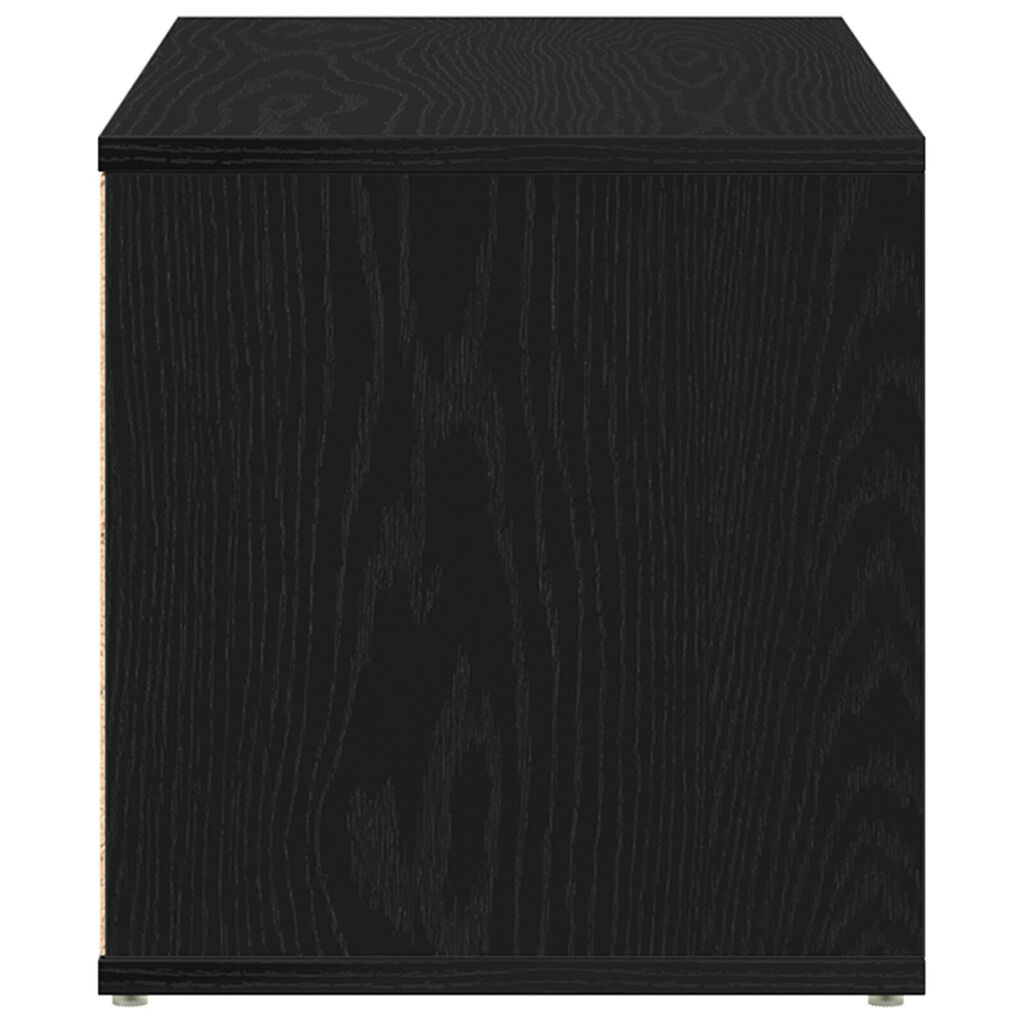vidaXL Κονσόλα Τηλεόρασης από δρυς 80x34x35,5 εκ Επεξεργασμένο ξύλο