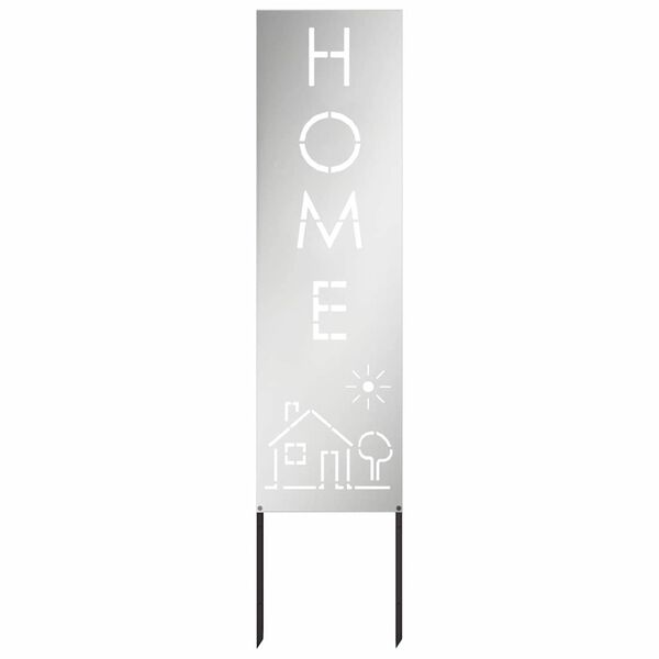 vidaXL Οθόνη Ιδιωτικότητας Κήπου Μαιανδρικό σχέδιο Ασημί 32 χ 140 εκ