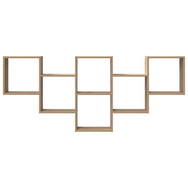 vidaXL Ράφι Τοίχου Αρτισιανή Δρυς 159x18x66 εκ. από Επεξεργασμένο Ξύλο