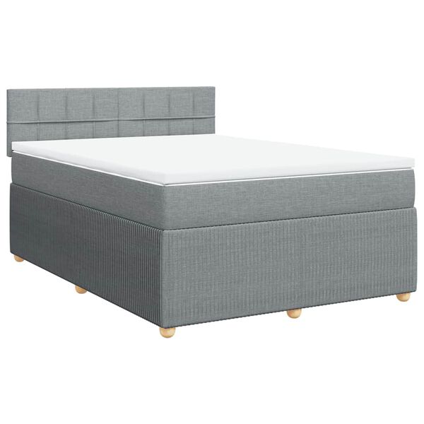 vidaXL &Kappa;&rho;&epsilon;&beta;ά&tau;&iota; Boxspring &mu;&epsilon; &Sigma;&tau;&rho;ώ&mu;&alpha; &Alpha;&nu;. &Pi;&rho;ά&sigma;&iota;&nu;&omicron; 160x200&epsilon;&kappa; &Upsilon;&phi;&alpha;&sigma;&mu;ά&tau;&iota;&nu;&omicron;